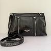 New Fashion Women's Shoulder Bag French Hot-selling Retro ZV Bag Luxury Design Diamond Wings Messenger Bag