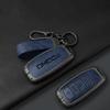 Leather Car Key Case Cover For Chery Omoda C5 E5 C9 Omoda 5 9 Ev Phev   Protector Key Cover Keychain Car Accessories