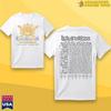 Lollapalooza 2025 Sunburst Lineup T-Shirt, Music Festival Concert Tee for Fans