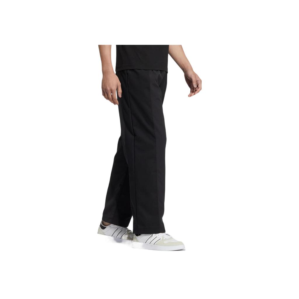 Adidas Neo SS22 Spliced Elastic Waist Straight Leg Track Pants Men Bottoms Black HN4720