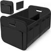 Reinforced Handles Car Storage Organizer Oxford Container Box Car Trunk Organizer Car Accessories