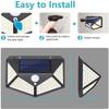 4/6/8/10PCS Outdoor Solar Wall Lights with Motion Sensor IP65 Waterproof 100 LEDs Solar Powered for Garden Yard Street Lighting