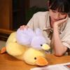 Cartoon Duck Throw Pillow Plush Toy Doll Duckling Doll Children Soothing Rag Doll Birthday Gift