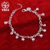 Vintage 925 Sterling Silver Multi-Bell Bracelet Fashion Charm Grace Jewelry Party Women Wedding Engagements Gifts Accessories