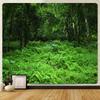 Silent forest home decor tapestry, bohemian hippie wall pendant, bedroom wall decoration, oversized background fabric sheets