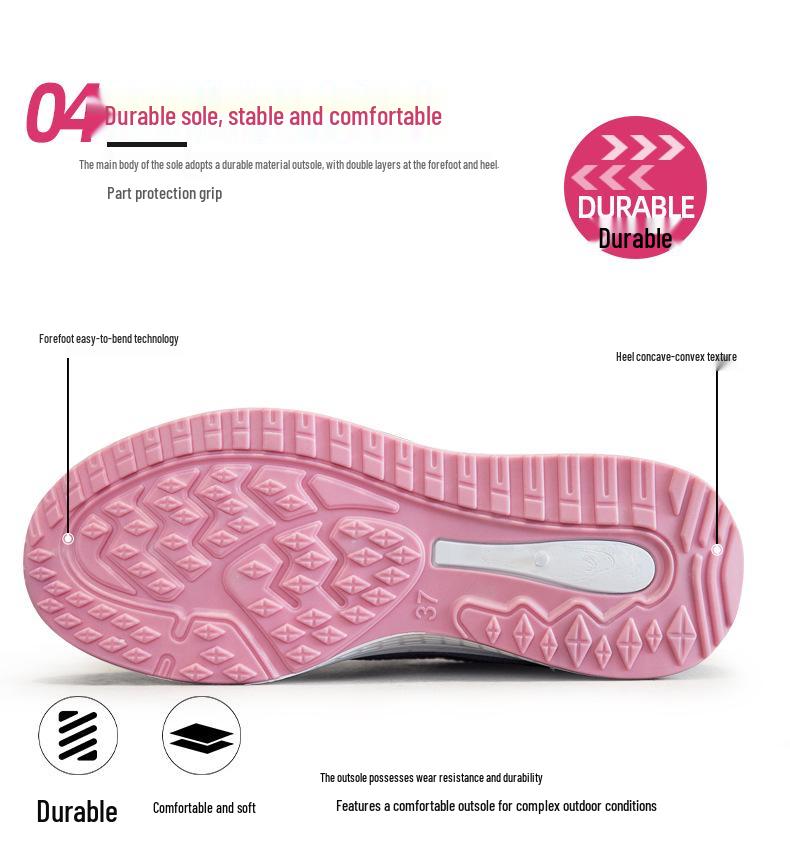 Damen Sommer Freizeit Bequeme Sohle Trendige Sportschuhe