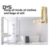 Foldable Wall Hook Strong Load-bearing Sturdy Construction Easy Installation Towel Coat Hanger Multifunctional Hook