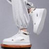 Große Größe 47 High Top Schuhe Herren Freizeitsneaker Bequem Leicht Weiß Sport Laufschuhe Training für Herren Tenis Walking Fitnessschuhe