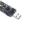 Podwójny protokół M2 płyta SSD M.2 na adapter Usb M.2 Nvme Pcie Ngff Sata M2 karta dla 2230 2242 2260 2280 Nvme/sata M.2 adapter Ssd