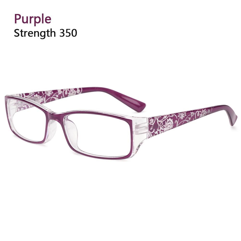 Flowers Portable Ultra Light Frame Anti-Blue Light Eyeglasses Reading Glasses Eye Protection