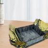 Yousheng Dragon Pattern Storage Box Wooden Jewelry Box Handcrafted Vintage Art Storage Box Gift for Collectors Dragon Enthusiasts