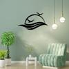 Laser Cut Metal Wall Art Sunset Ocean Flying Birds 3D Home Decor Sculpture