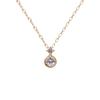 Diamant-Halskette Gelbgold Einfacher Schmuck K10 10K Gold [Shinyo] Damen