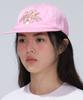 COVERNAT Clover Washed Cap Pink