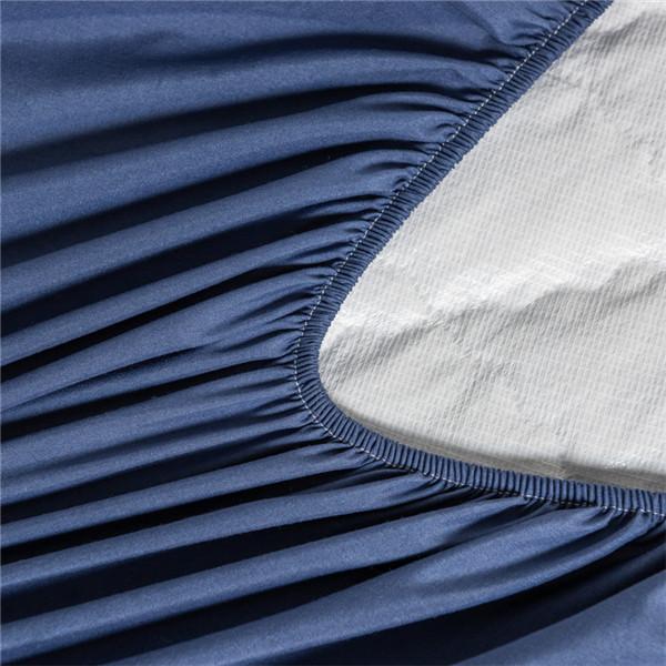 Waterproof Bed Cover Quilted Embossed Mattress Protector Waterproof Fitted Sheet Anti-mite Mattress Pad Bedspread (No Pillowcase)