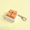 Mini 4 Keys Mechanical Keyboard Fidget Keychain Satisfying Click Sound For Stress Relief Work School Daily Use