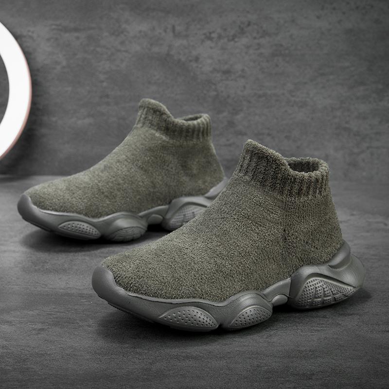 Children New Shoe Boys Girls New Spring Autumn Socks Shoes Sneakers Fashion Casual Running Shoes for Kids Sport Shoes Size26-37