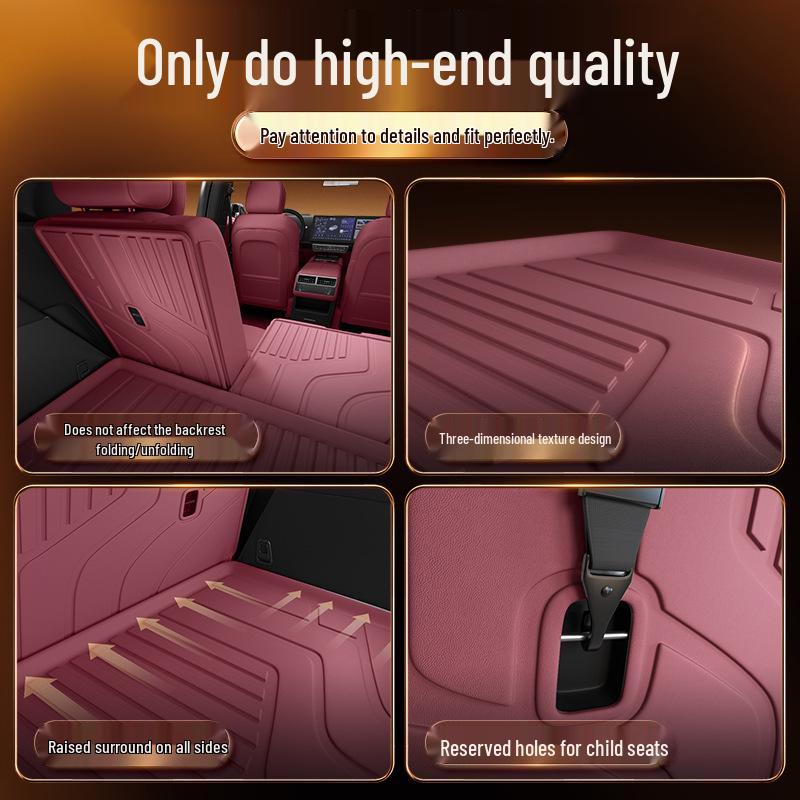 Suitable Trunk Mat for Wenjie M8 TPE25 Model AITO, 5/6-Seat Trunk Floor Mats Accessories