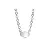 . 925 Sterling Silver Necklaces Women's Silver 68176999