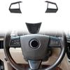 Per Cadillac CTS 2008 2009 2010 2011 2012 2013 Accessori Auto Decorazione Volante Finto Fibra di Carbonio Copertura Trim Adesivo