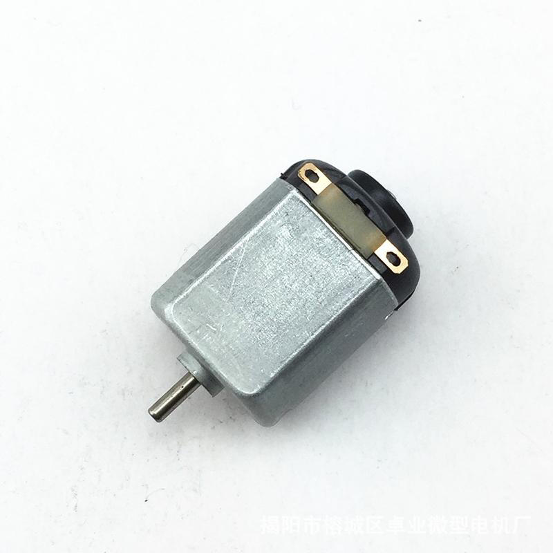 1 pièces 130 3V-6V 0.35-0.4A 16000 tr/min Mini moteur à courant continu pour petit ventilateur moteur de voiture jouet