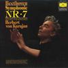 LP Record BERLINER PHILHARMONIKERHERBERT VON  Beethoven Symphonie Nr.7 MG4006 DEUTSCHE GRAMMO  Japan Obi Classical Used