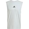 adidas 3 juostelių Power Athletic prakaitą sugeriantis Cool-Fit marškinėlis vyrams Baltas JM3188