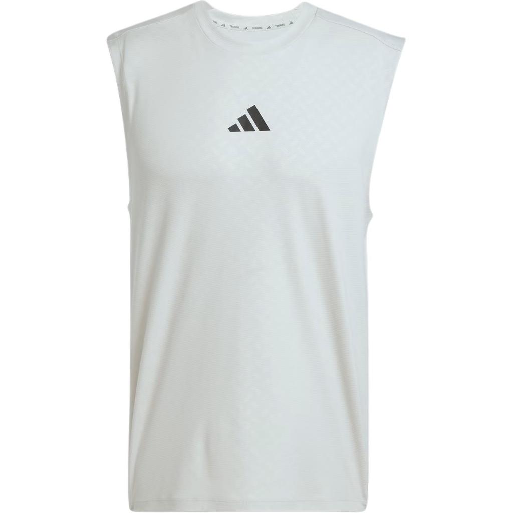 adidas 3 juostelių marškinėliai vyriški Balti JM3188