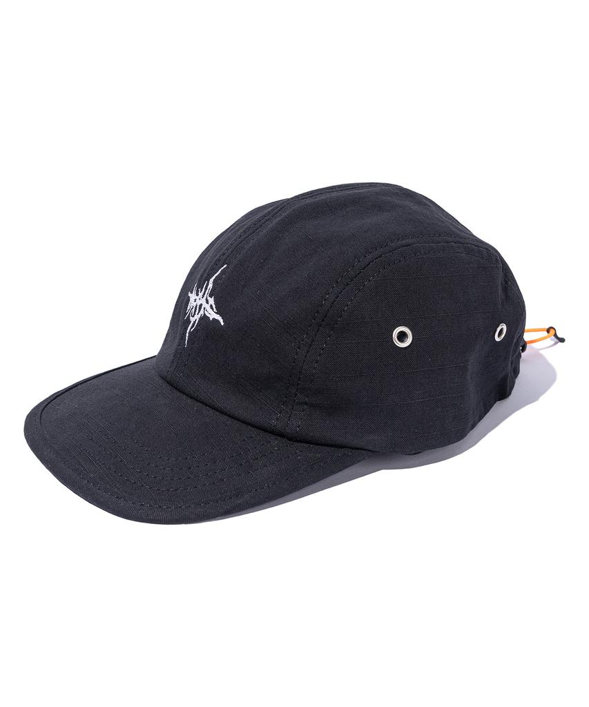 MASSNOUN Cotton Twig Logo Camp Cap Mwfac002-Bk