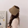 Cappello a secchiello in maglia con nastro Cappello a secchiello in cotone