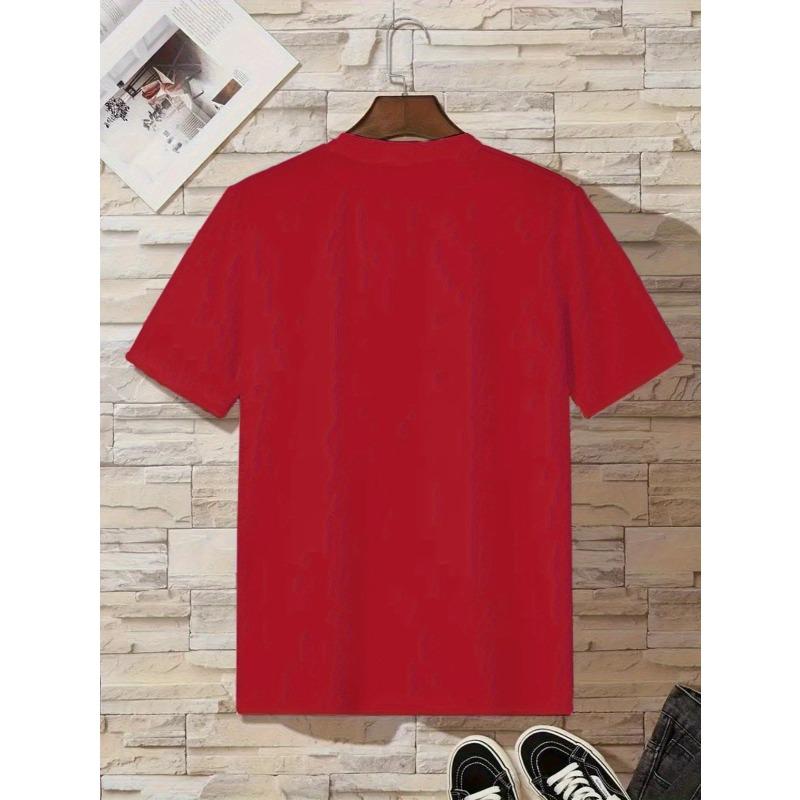 Children Crew Neck Short Sleeve T-Shirt with Fun Letter Print