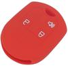 Jingyuqin 3 Buttons Silicone Car Key Cover Case For Ford Flex F150 F250 F350 F450 Explorer Edge Mustang Expedition Taurus Fusion