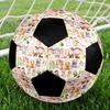 1pc SPY FAMILY Soccer Ball Size 5 Indoor Soccer Ball Fashion Colorful Backyard Game - Great For Sports Fans Gift HE44