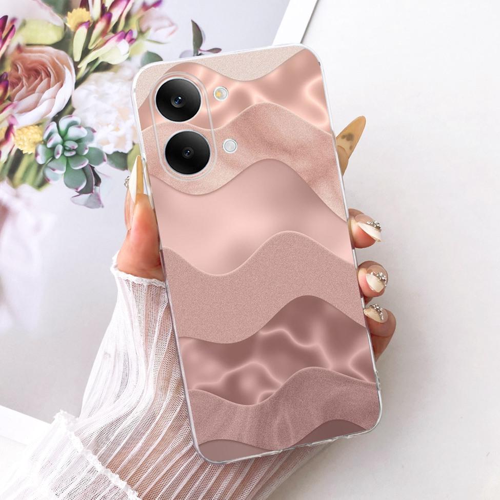 Case For Xiaomi Poco X8 Pro Max Cover Transparent Fashion Butterfly Cute Cat Cool Painted Soft Phone Casing 2602BPC18G