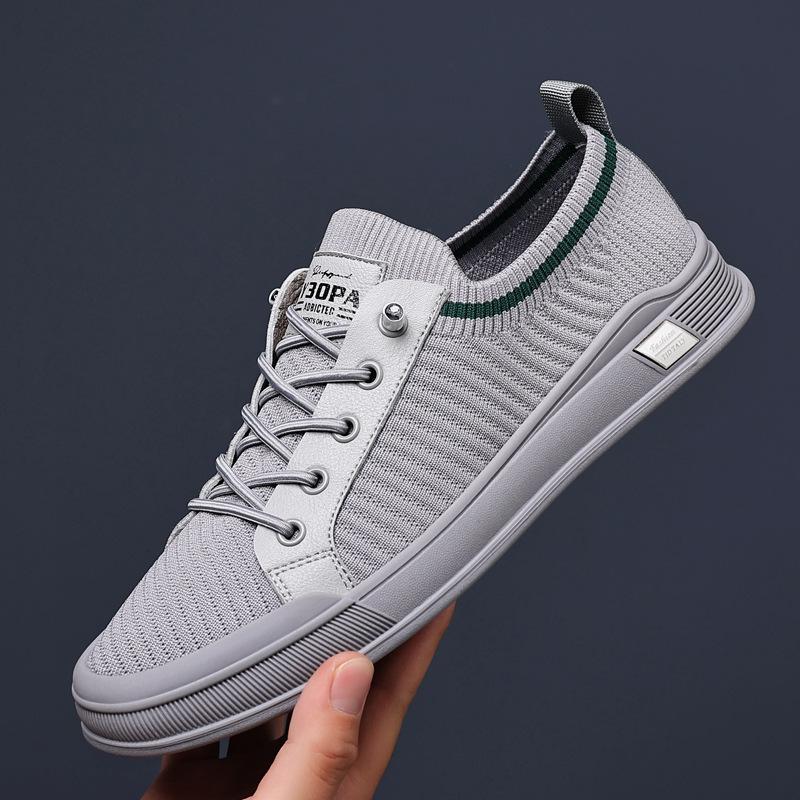 New Men's Casual Shoes Breathable Mesh Sneakers Thin One-foot Versatile Student Shoes Men's