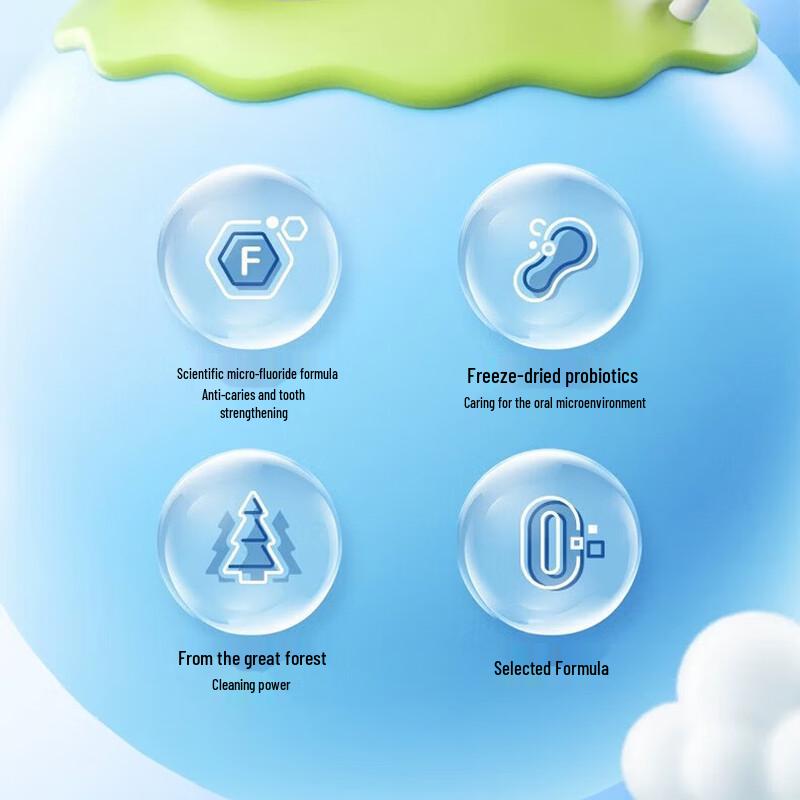 Leng Suan Ling Bei Le Le Kids Anti-Cavity Toothpaste