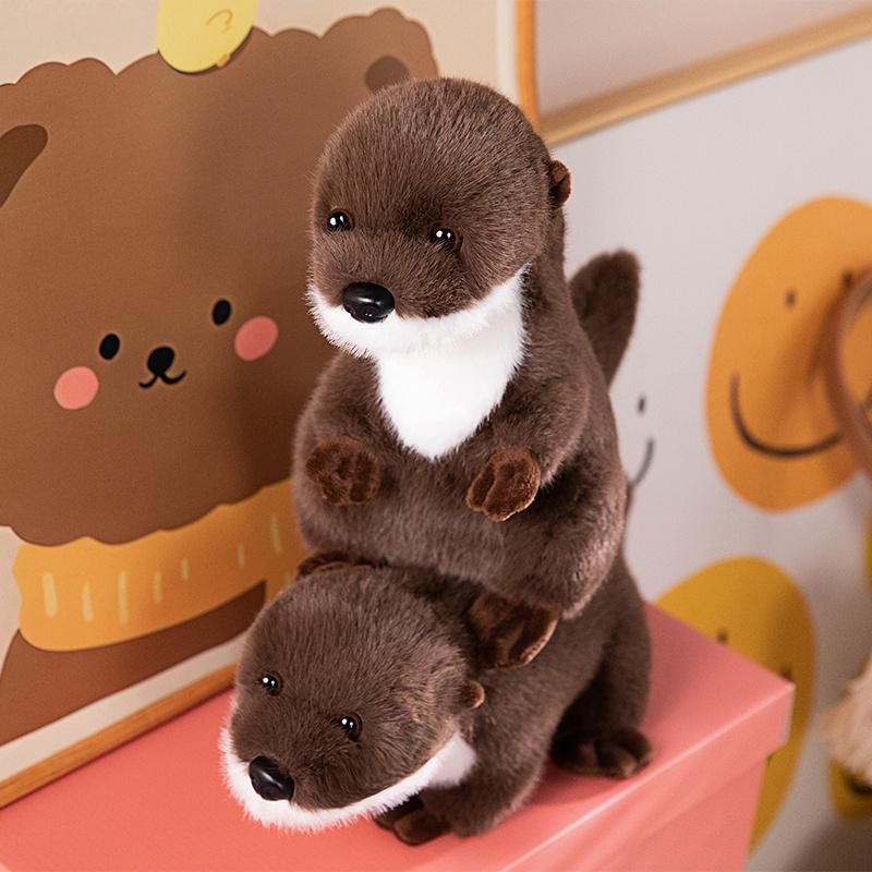Kawaii Simulation Riesenauslutter Plüschtier Puppe Kissen Lebensecht Stehend Liegend Auslutter Plüschtier Heimdekoration Geschenk Für Jungen Und Mädchen