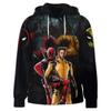 Deadpool Wolverine Cosplay Hoodie Digitaldruck Unisex Langarm Sweatshirt Fans