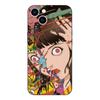 Black Tpu Case For Samsung Galaxy M53 M13 M62 A12 A22 A22S A32 A42 A52 A52S A72 4g 5g A20S Shintaro Kago Horror Cartoon