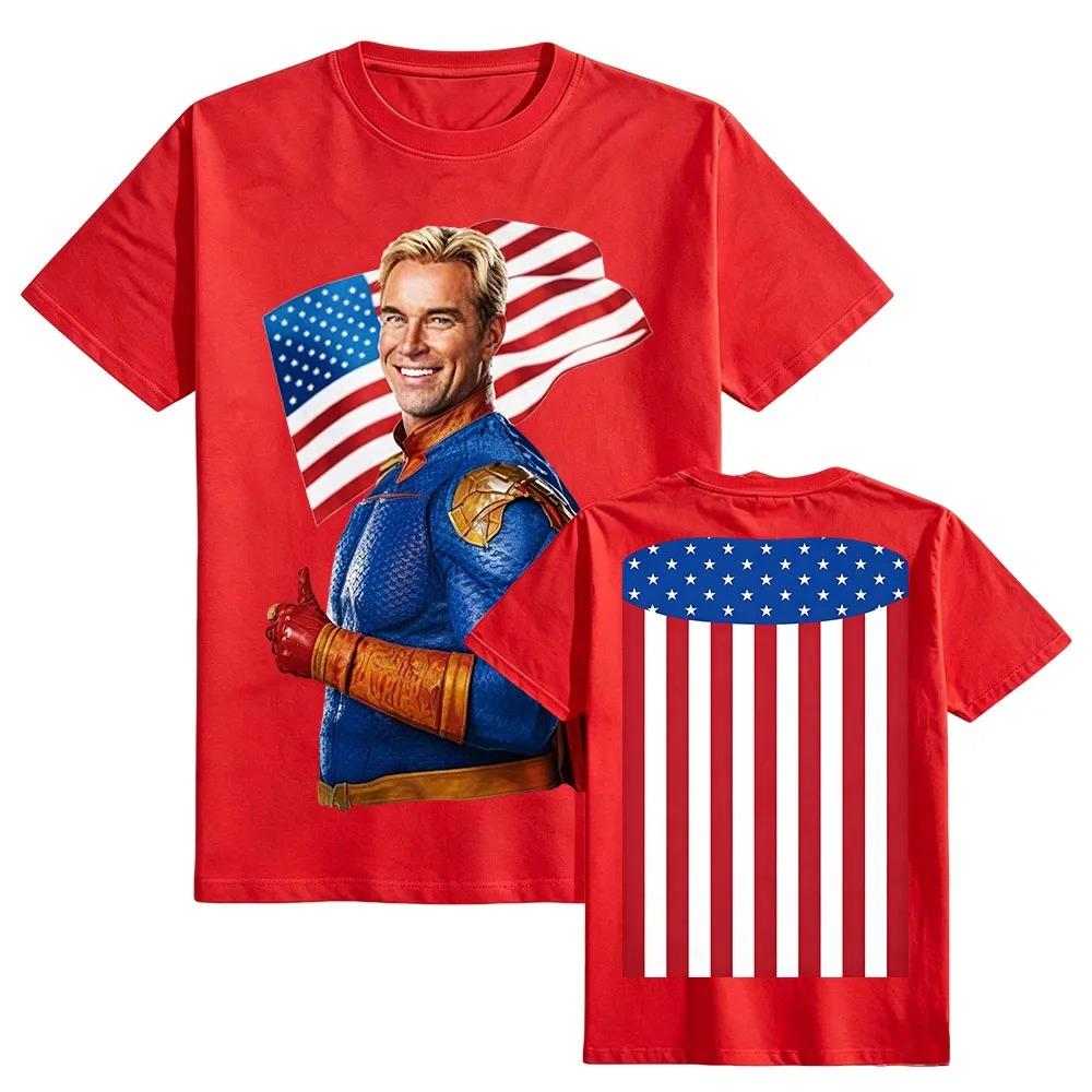 2026 Summer Fashion Trendy Tee The Boy Season 5 Bloody Diabolical Retro Graphic Tee Summer O-neck Fashion T-shirt Unisex Streetwear Print Clothing
