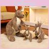 Entzückendes Känguru Plüschtier Weiches Kuscheltier Perfektes Kinderspielzeug 27cm 35cm 60cm