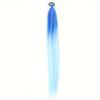 66.04Cm Synthetic Braided Ponytail Hair Extensions | Heat Safe, Yaki Straight High Temperature Fiber, Festival, Party, Performance, Halloween, Cosplay