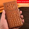 Genuine Leather Flip Cover for Huawei Mate 60 Pro, 50, 40 RS, 30, 20X, 10. Protects from Falls.