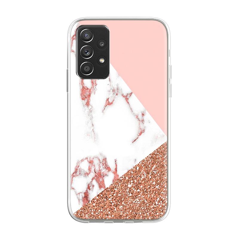Fall für Samsung A52 Abdeckung Galaxy A32 A51 5G 4G Abdeckung Nette Cartoon Samsung A33 A53 A03S A 32 52 A52S 5G Luxus Telefon Funda Capa