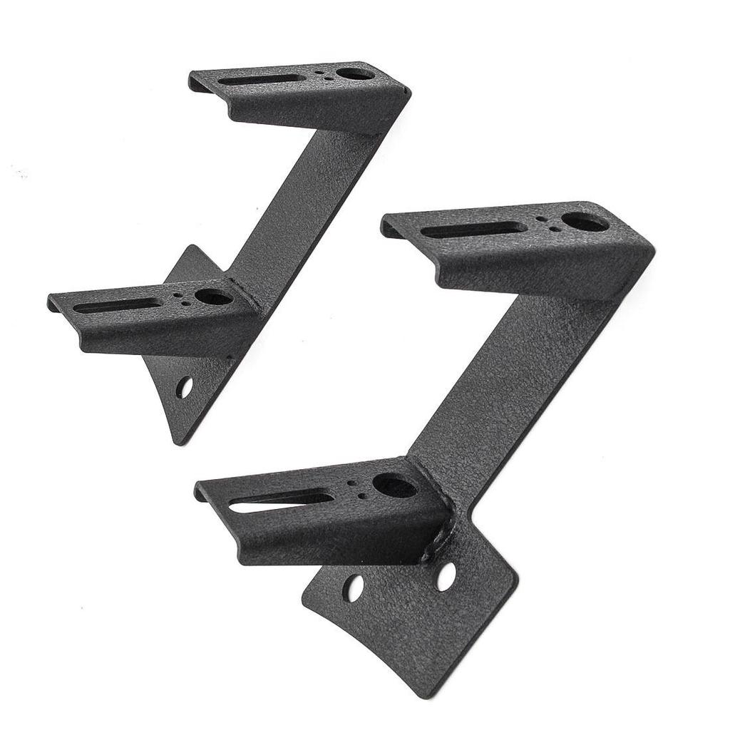 Jeep Wrangler A-Pillar Spotlight Bracket - Single/Double Layer Hood Mount