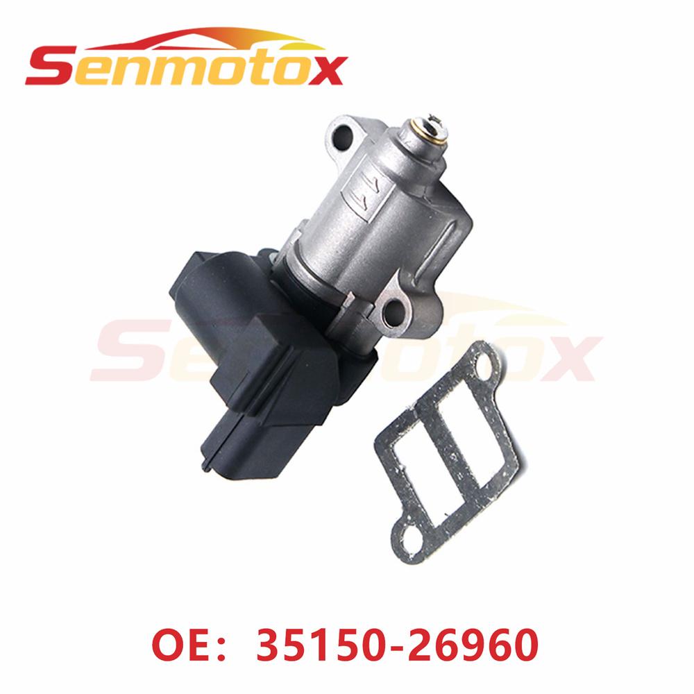 35150-26960 Zawór sterowania biegiem jałowym Do Hyundai Accent Kia Rio Rio5 1.6L 2006 2007 2008 2009 2010 2011 Części samochodowe 3515026960