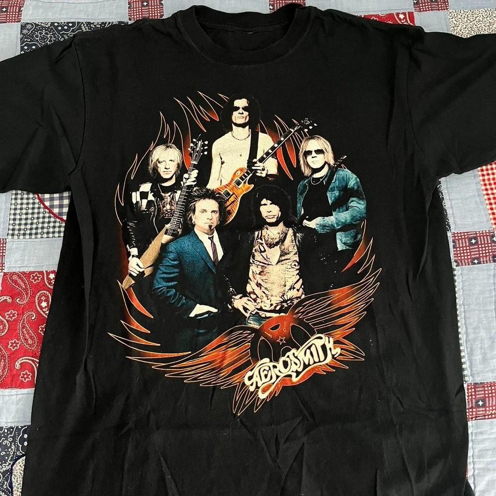 Gildan Shirts Aerosmith 2003 Short Sleeve Unisex S To 5XL MQ561 Unisex T-Shirt