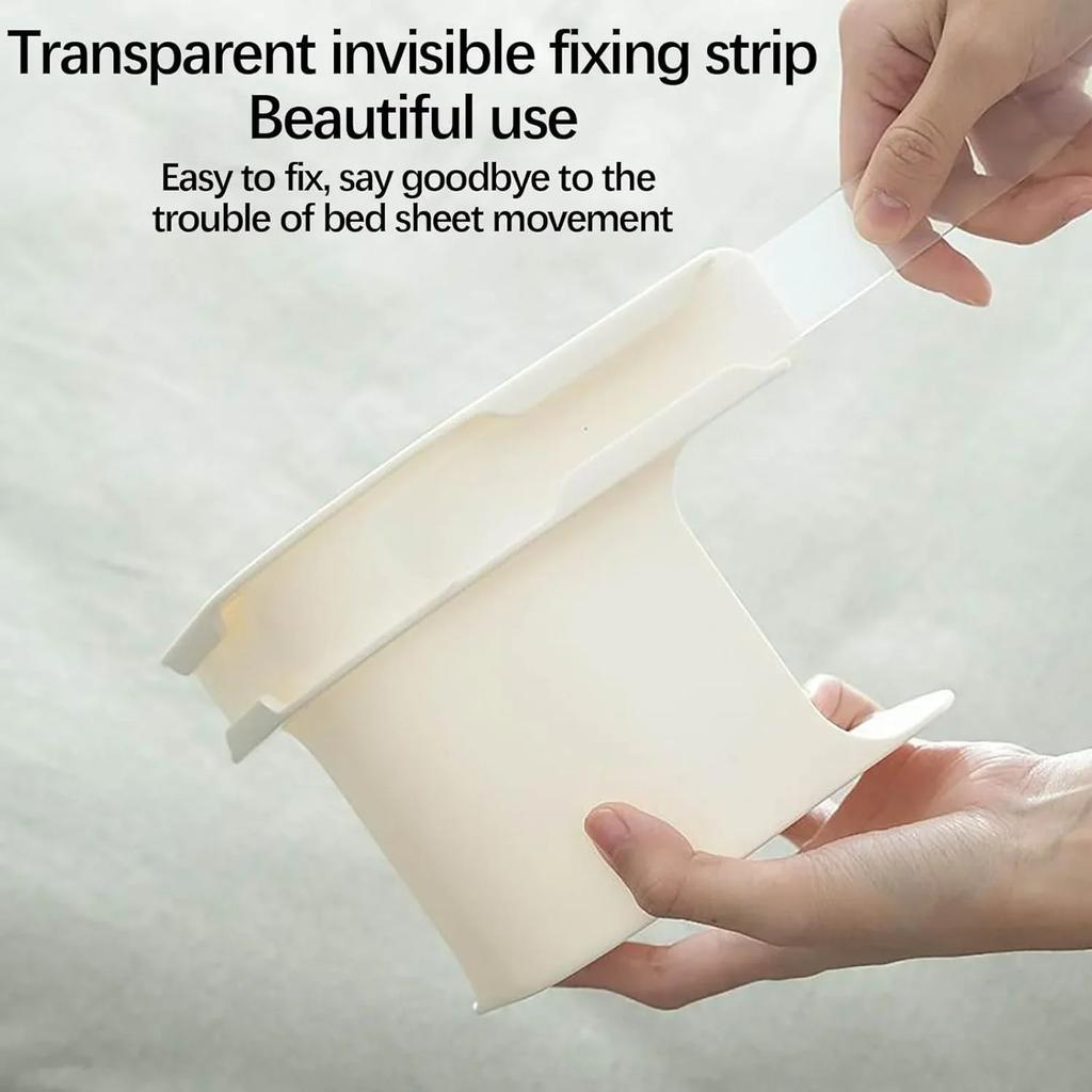 Universal Bedsheet Corner Tightener Clips Invisible Bedspread Secure Holder Non-Slip Sheet Holders Secure Bed Sheets