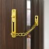 Bold Chain Door Chain Lock Guard Against Theft No-drill Anti Theft Press Lock Secure Stainless Steel Security Chain Lock Home