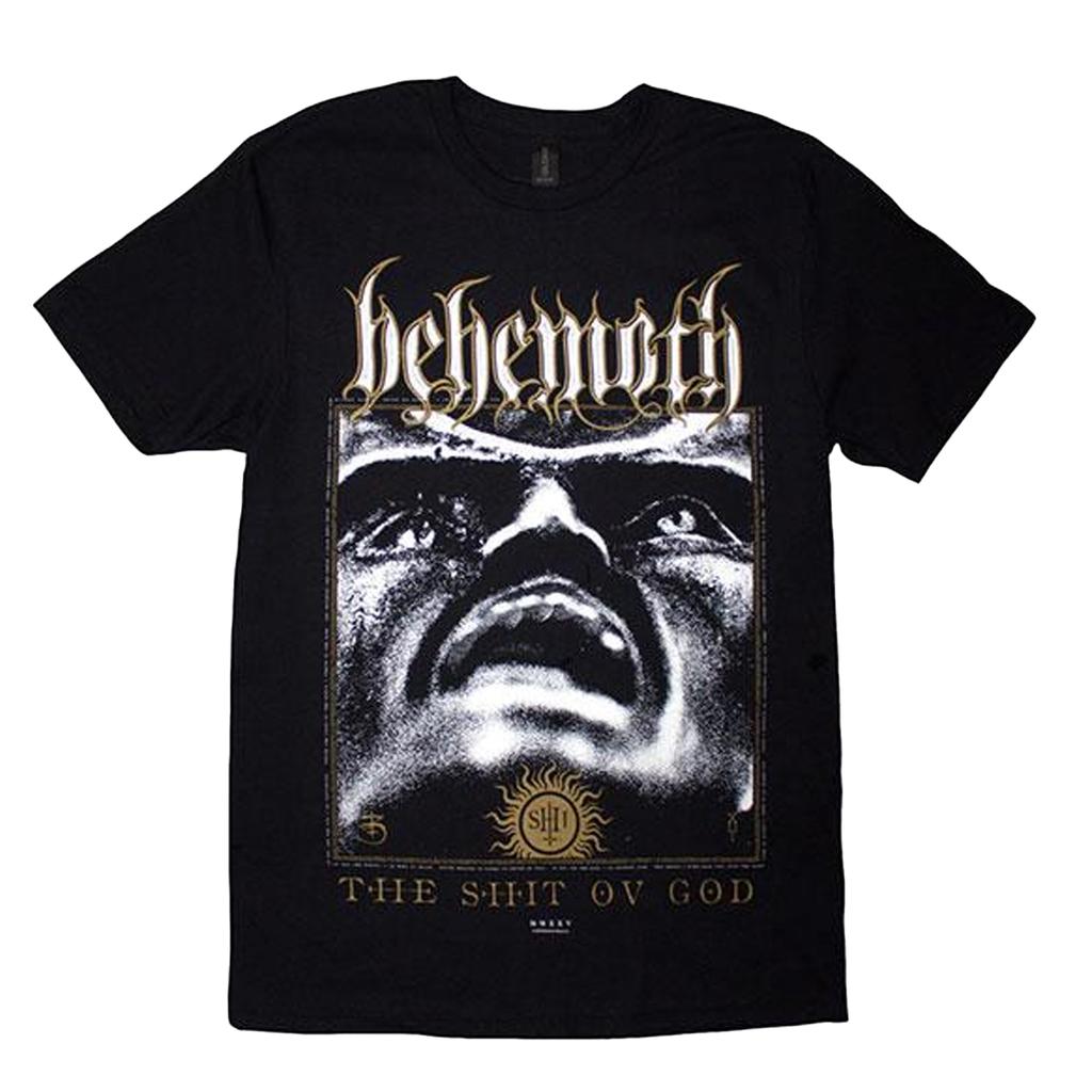 Behemoth Unisex Adult The Shit Ov God Reign In Hell Tricou cu Imprimeu pe Spate